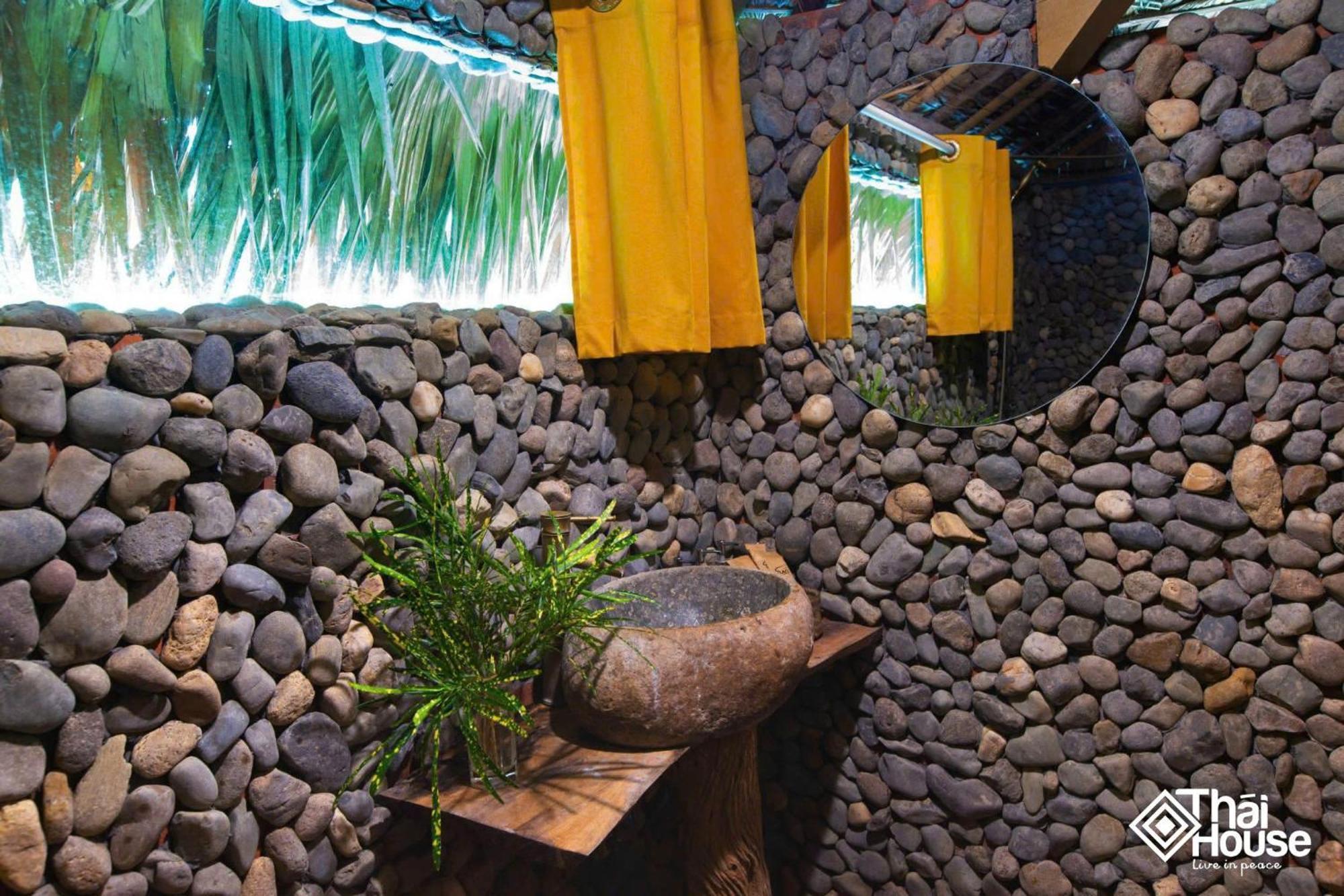 Thai House Pu Luong - Century Old Stilt House With Terrace Views Huong Ba Thuoc Exteriér fotografie